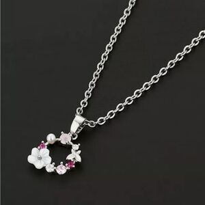 Zircon Butterfly Necklace